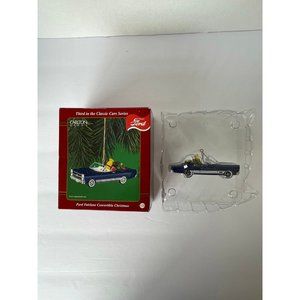 Ford Fairlane Convertible Christmas 1966 Carlton Cards Vintage Ornament